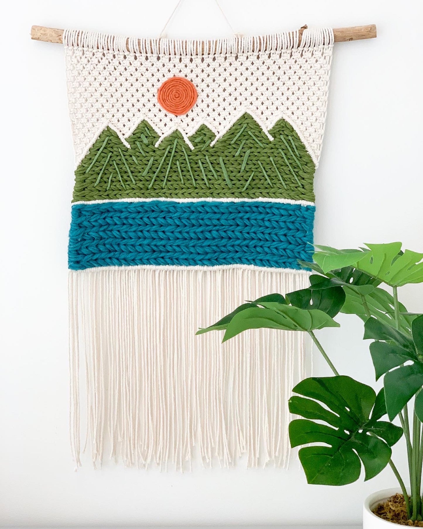 Ko'olau Mountains Wall Hanging