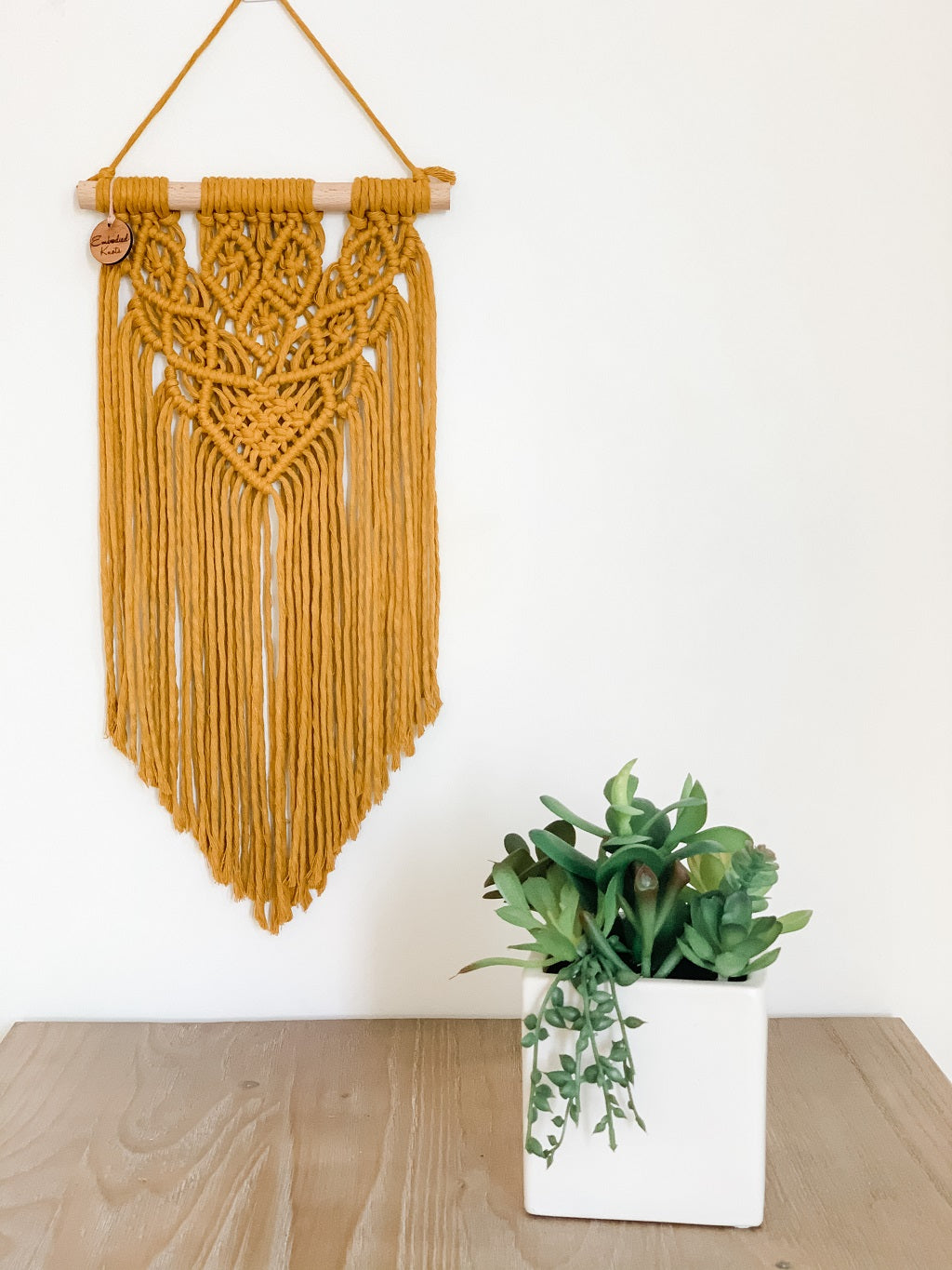 Customizable Non-Beaded Wall Hanging