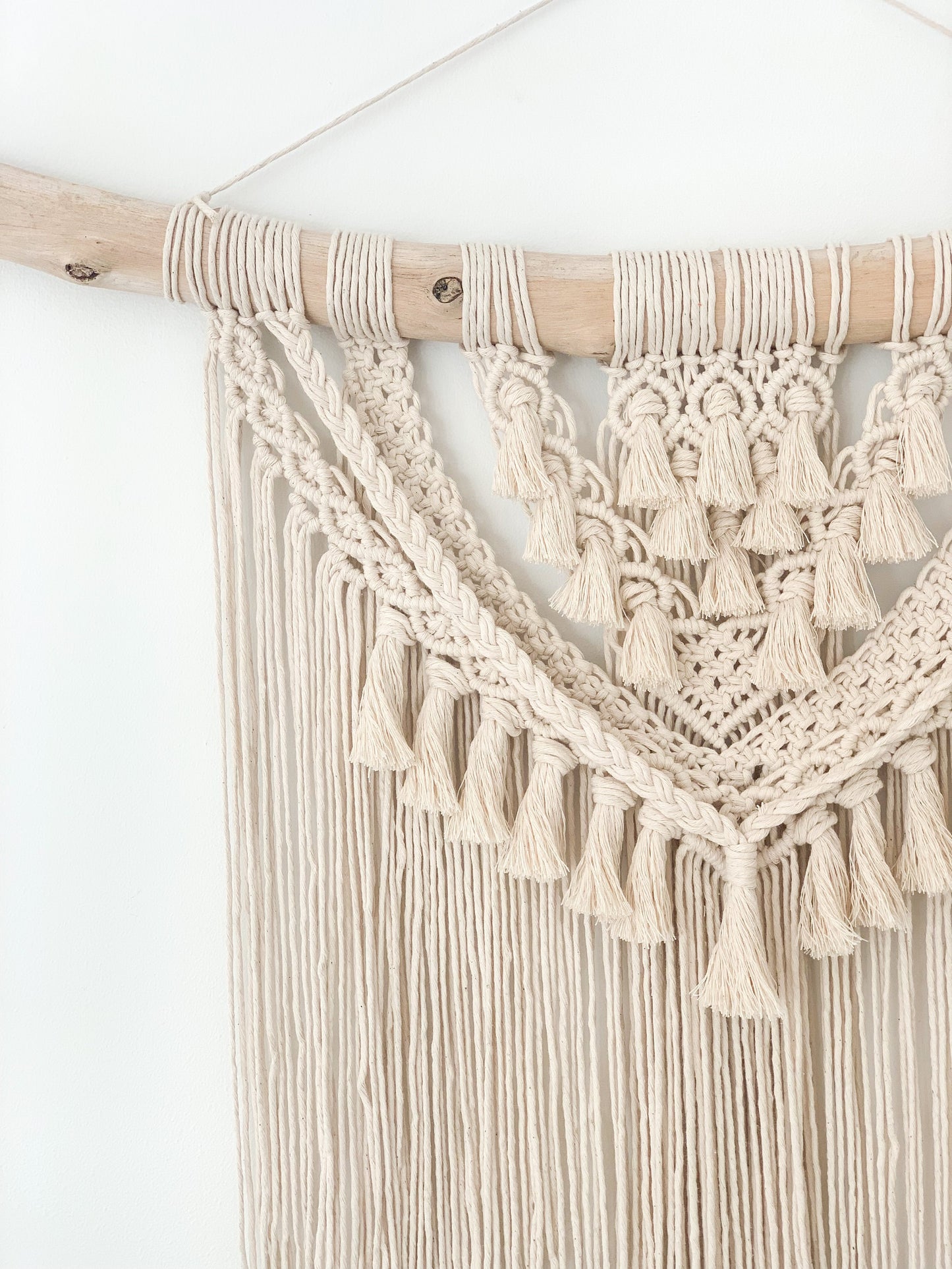 Large Layered Wall Hanging - Natural